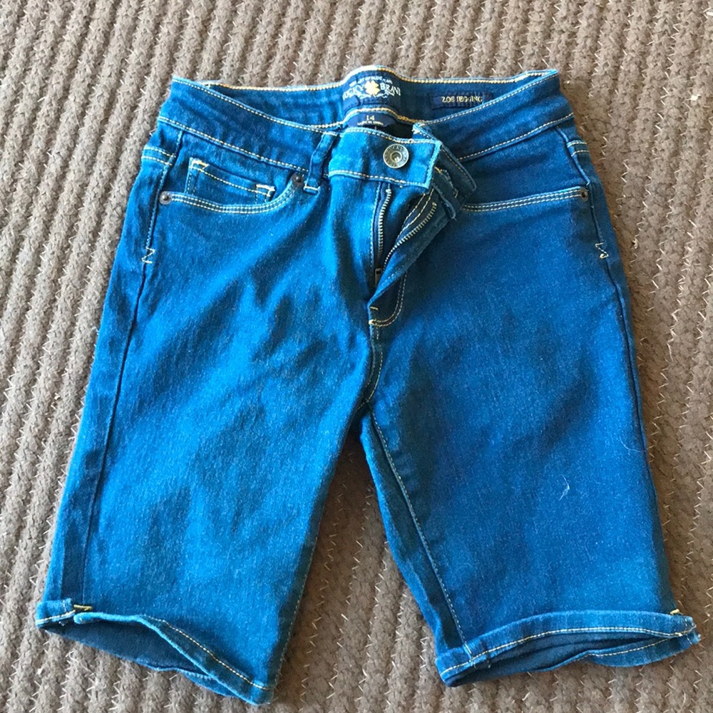 Girls denim shorts